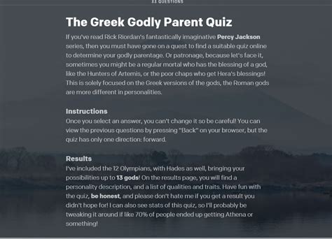 official demigod parent quiz.